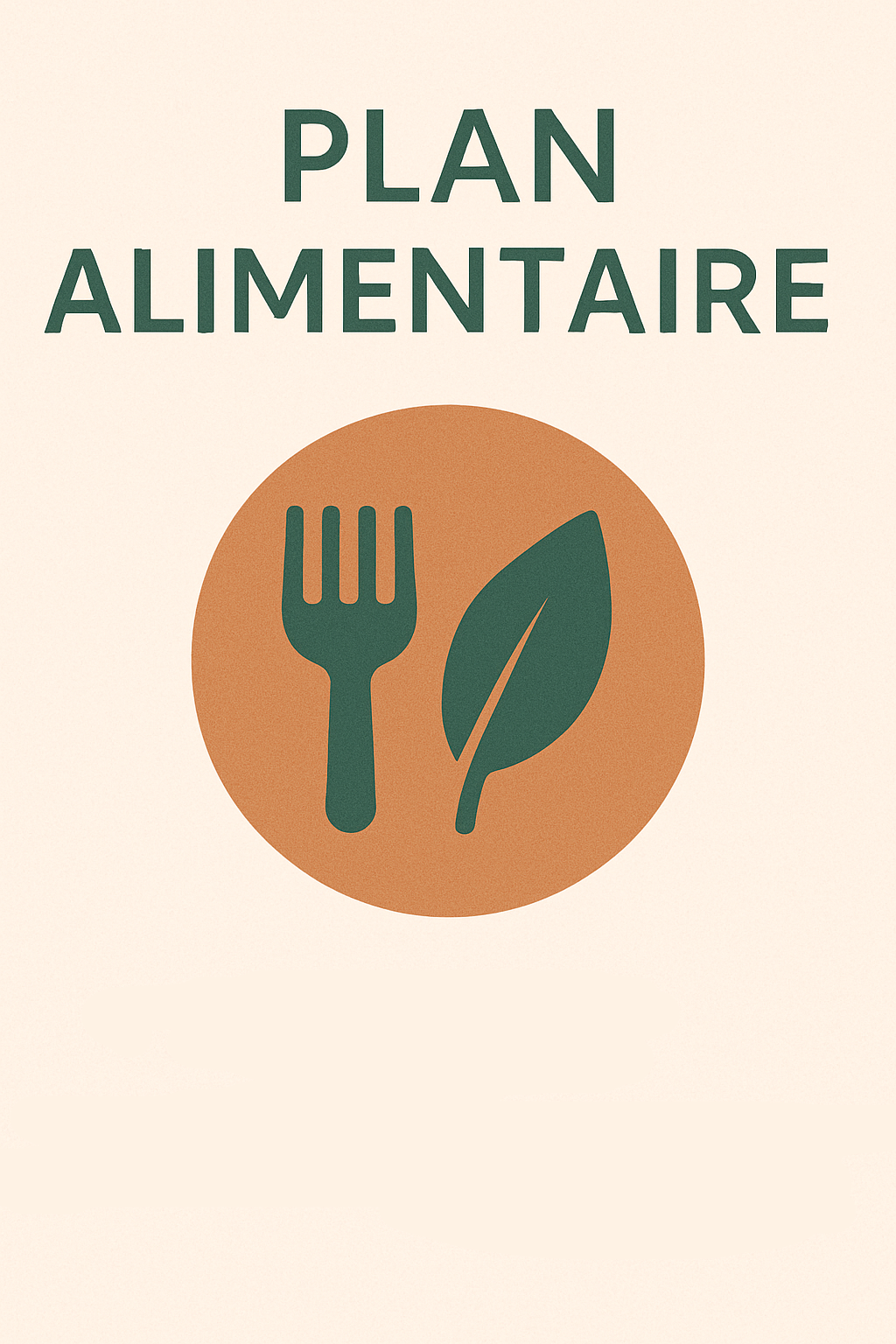 Plan alimentaire
